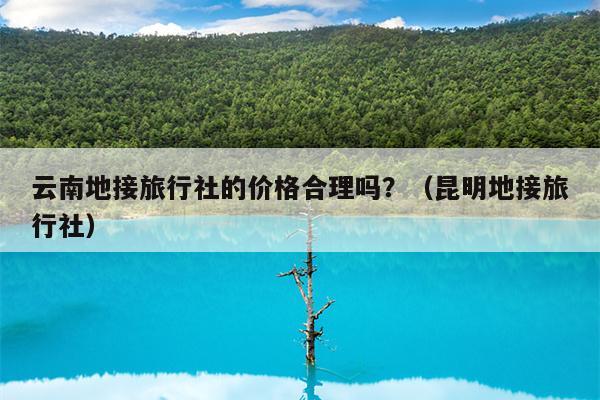 云南地接旅行社的价格合理吗？（昆明地接旅行社）