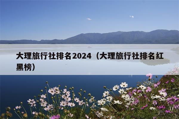 大理旅行社排名2024（大理旅行社排名红黑榜）