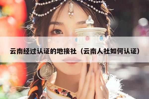 云南经过认证的地接社（云南人社如何认证）