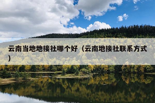 云南当地地接社哪个好（云南地接社联系方式）