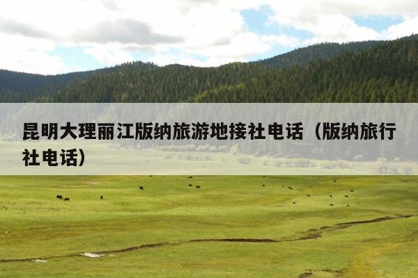 昆明大理丽江版纳旅游地接社电话（版纳旅行社电话）