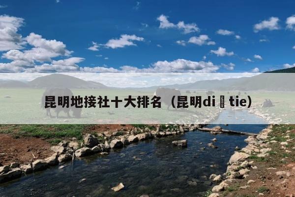 昆明地接社十大排名（昆明di tie）