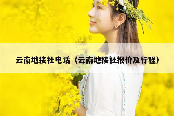 云南地接社电话（云南地接社报价及行程）