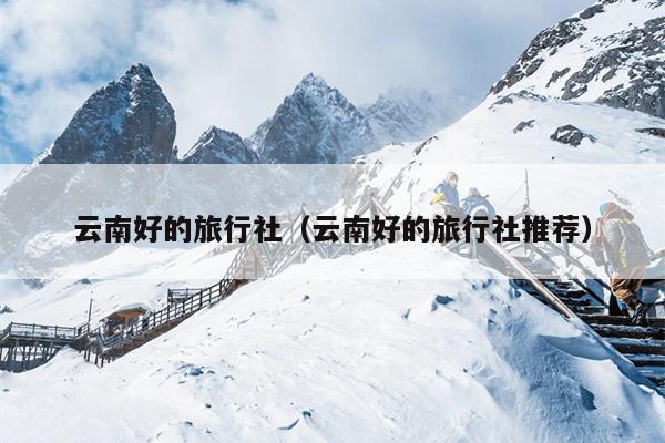 云南好的旅行社（云南好的旅行社推荐）