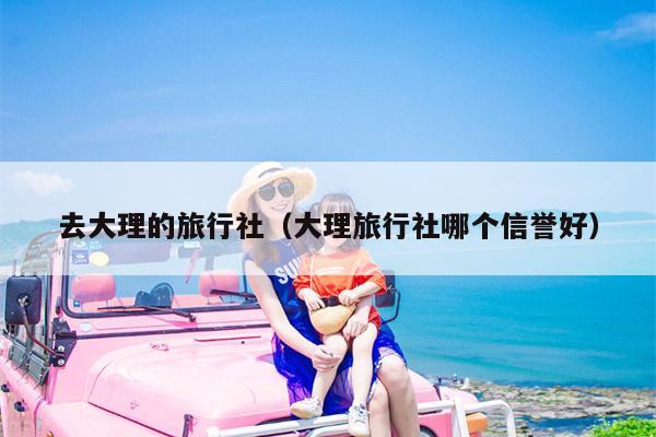 去大理的旅行社（大理旅行社哪个信誉好）