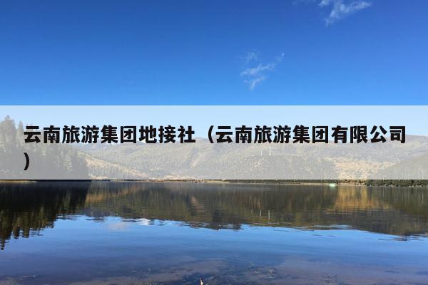 云南旅游集团地接社（云南旅游集团有限公司）